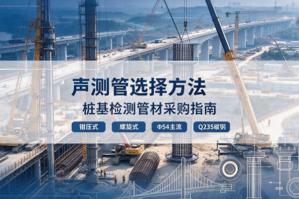 融水声测管选型标准