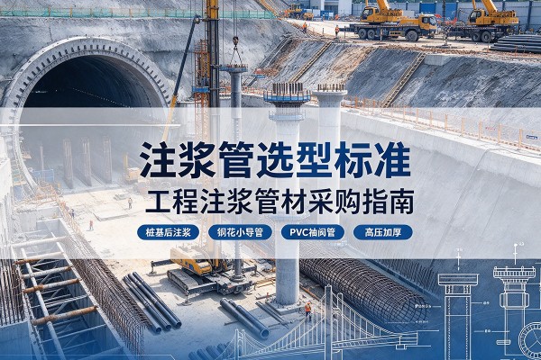 融水注浆管选型标准