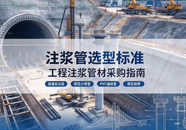 融水注浆管选型标准